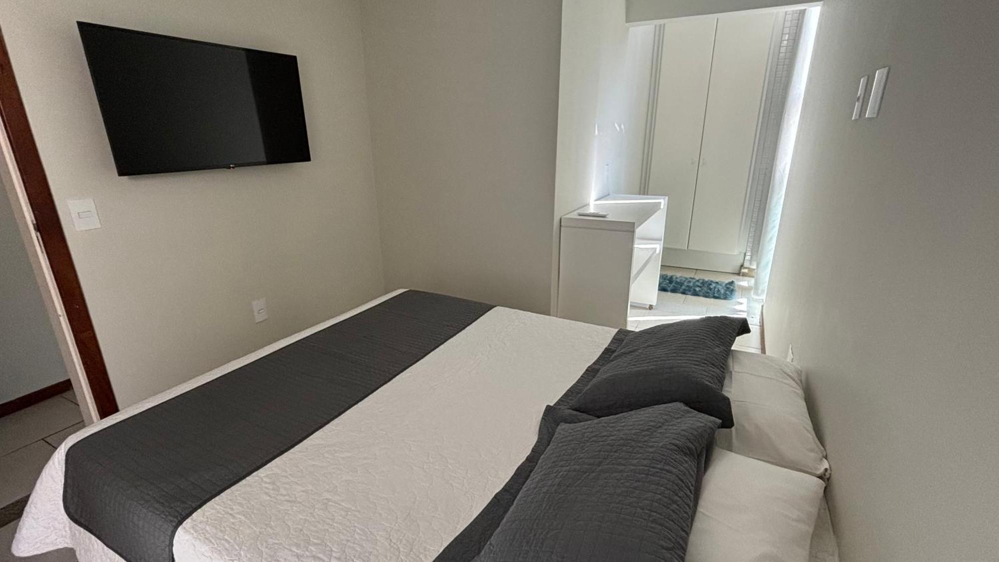 Apartamento Na Praia Do Morro - Condominio Praia Da Maruja - Na Quadra Da Praia Гуарапари Экстерьер фото