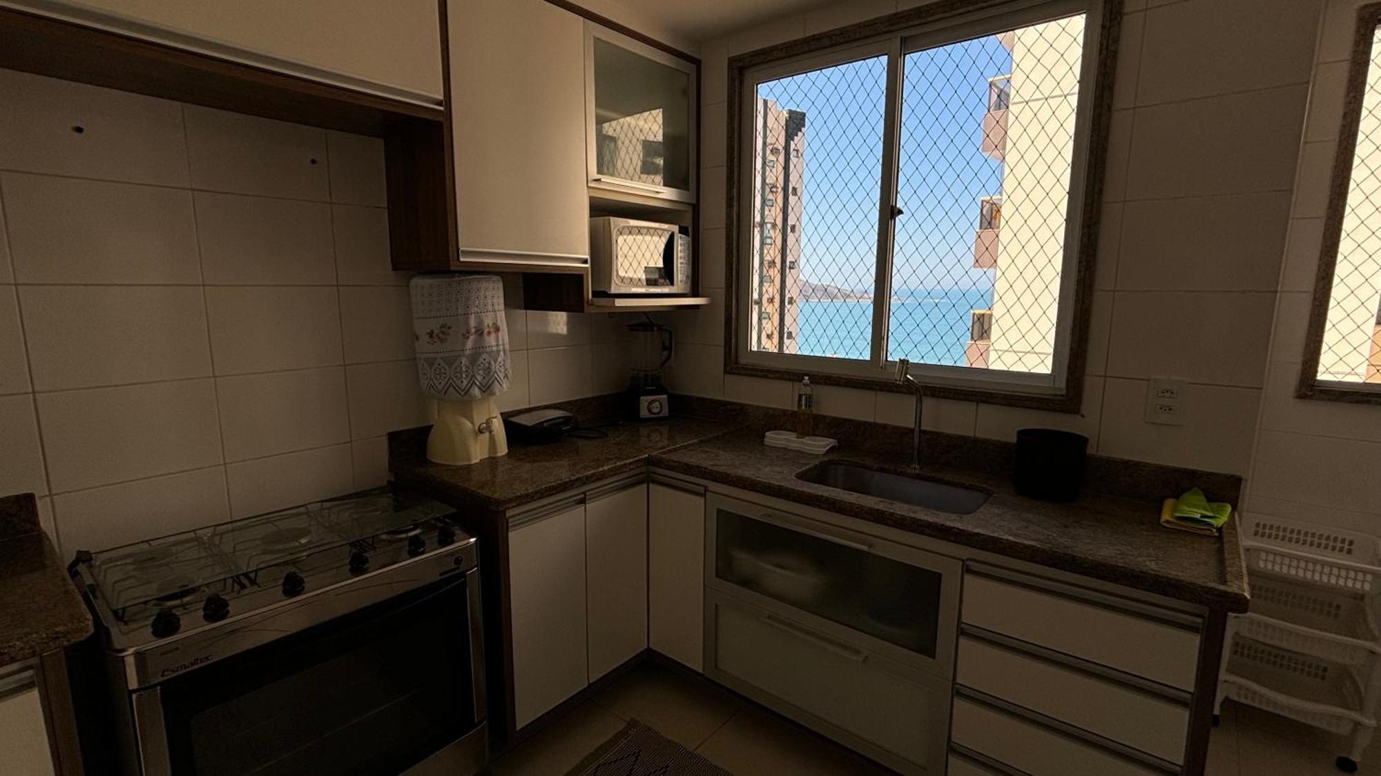 Apartamento Na Praia Do Morro - Condominio Praia Da Maruja - Na Quadra Da Praia Гуарапари Экстерьер фото